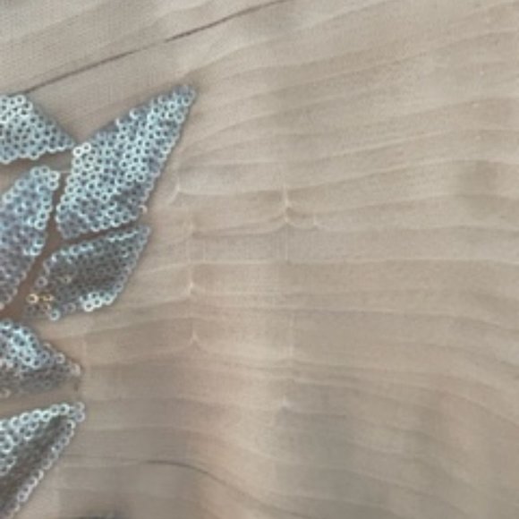 NWT Tadashi Shoji Cassini Sequin One Shoulder Gown - Picture 9 of 10